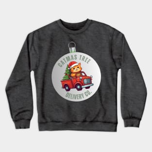 Christmas Cat Crewneck Sweatshirt